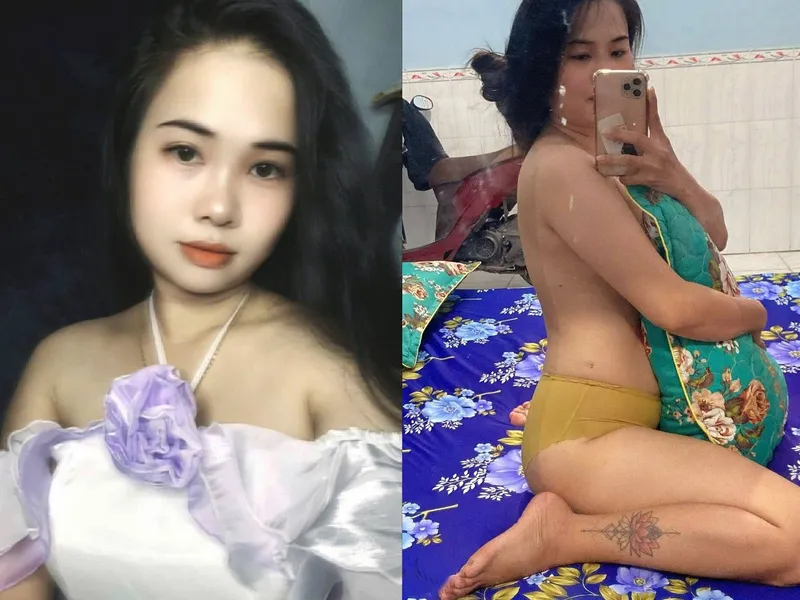 Vợ yêu dâm cằm điện thoại tự quay người chồng xoạc mình